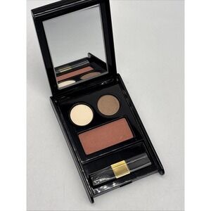 Elizabeth Arden Makeup Compact 2 Beautiful Eyeshadows 1 Cheekcolor Blush 9210-4